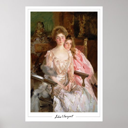 John Singer Sargent Zedign Art Poster #8-2 (Voorkant)