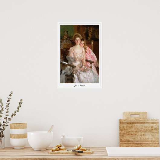 John Singer Sargent Zedign Art Poster #8-2 (Keuken)