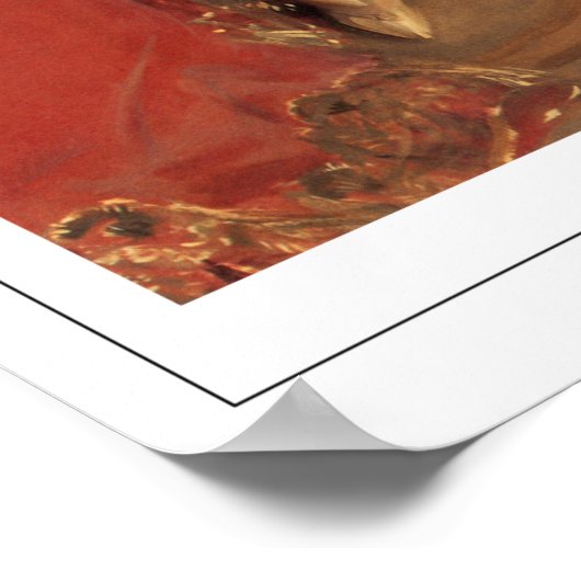 John Singer Sargent Zedign Art Poster #91-2 (Hoek)