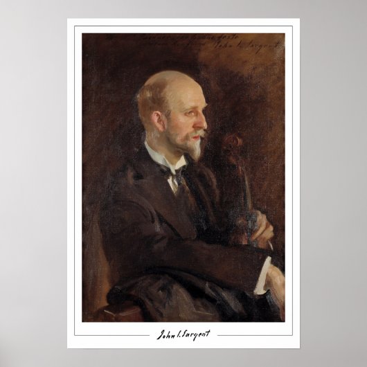 John Singer Sargent Zedign Kunstposter #137-2 Poster (Voorkant)