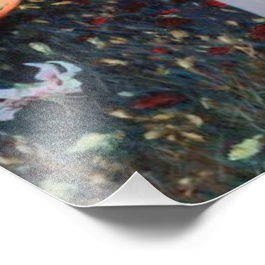 John Singer Sargent's anjer, Lily, Lily, Roos Foto Afdruk (Hoek)