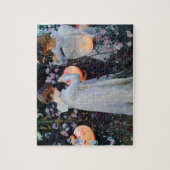 John Singer Sargent's anjer, Lily, Lily, Roos Legpuzzel (Verticaal)
