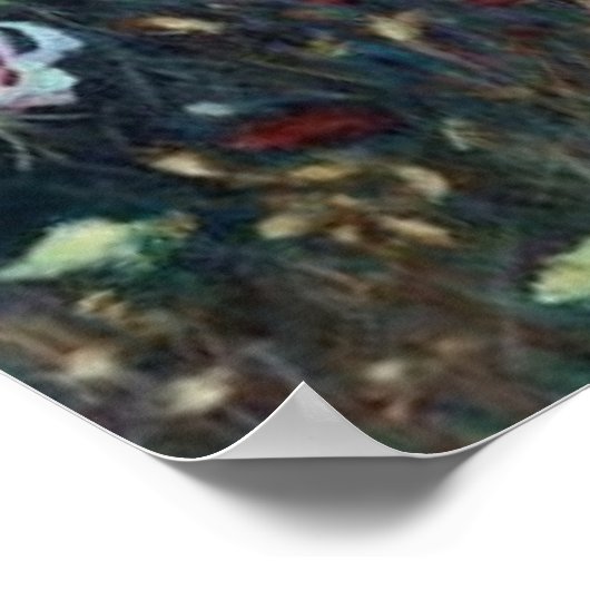 John Singer Sargent's anjer, Lily, Lily, Roos Poster (Hoek)