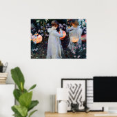 John Singer Sargent's Carnation, Lily, Lily, Rose Poster (Thuiskantoor)