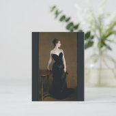 John Singer Sargent's Portrait of Madame X Briefkaart (Staand voorkant)