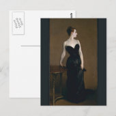 John Singer Sargent's Portrait of Madame X Briefkaart (Voorkant / Achterkant)