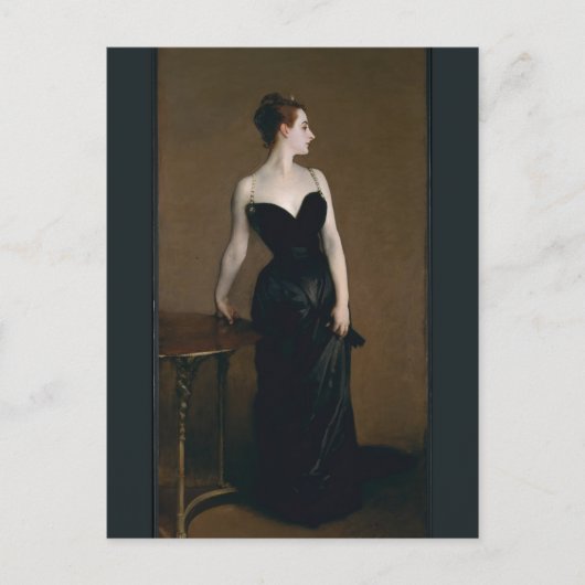 John Singer Sargent's Portrait of Madame X Briefkaart (Voorkant)