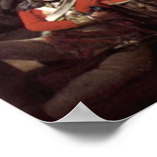 John Singleton Copley Battle of Jersey Poster (Hoek)