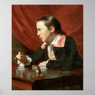 John Singleton Copley Boy met een eekhoorn Poster