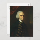 John Singleton Copley- John Hancock Briefkaart (Voorkant / Achterkant)