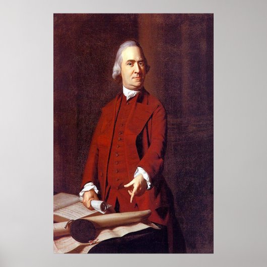 John Singleton Copley / Samuel Adams (1772) / Poster (Voorkant)