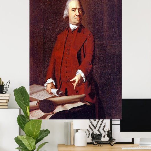 John Singleton Copley / Samuel Adams (1772) / Poster (Thuiskantoor)