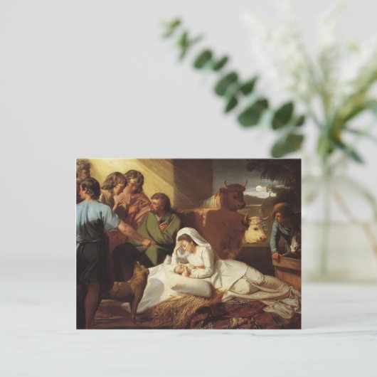 John Singleton Copley- The Natitivity Briefkaart (Staand voorkant)