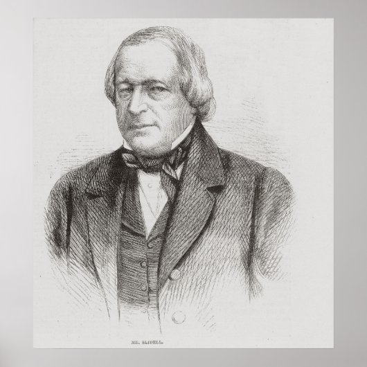 John Slidell, 1861 Poster (Voorkant)