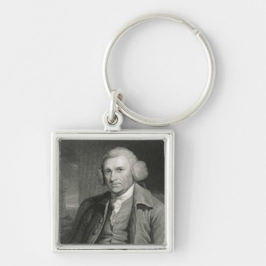 John Smeaton van 'Gallery of Portraits' Sleutelhanger (Voorkant)