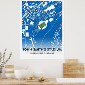 John Smith's Stadium Poster - de thuisbasis van Hu (Keuken)