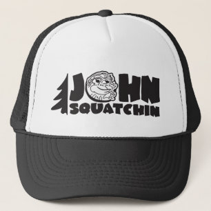 john squatchin vrachtwagenchauffeur trucker pet