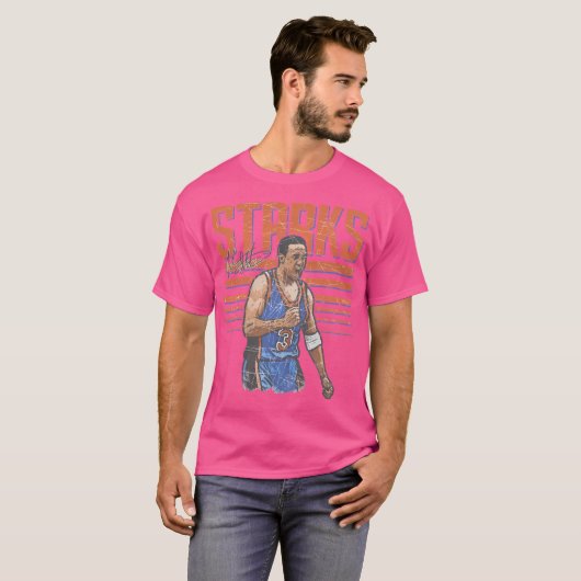 John Starks New York Hyper T-shirt (Voorkant volledig)