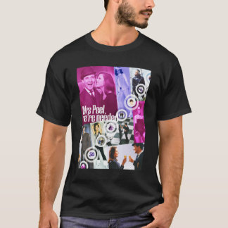 JOHN STEED and MRS EMMA PEEL 1960s SPYFi Pop Art T-shirt