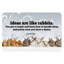 John Steinbeck Inspirerend Quote "Ideeën" Flexi