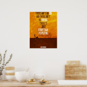 John Steinbeck Quote Minimalistisch Poster (Keuken)