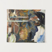 John Sten - Java, fijn kunstschilderen Wandkleed (Voorkant (horizontaal))