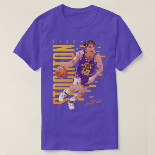 John Stockton T-shirt (Design voorkant)
