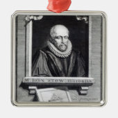 John Stow Metalen Ornament (Voorkant)