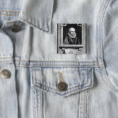 John Stow Vierkante Button 5,1 Cm (In situ)