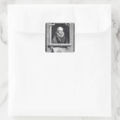 John Stow Vierkante Sticker (Tas)