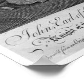 John Stuart, 3rd Earl of Bute, 1763 Poster (Hoek)