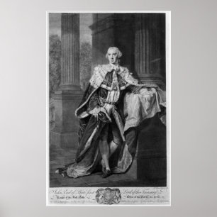 John Stuart, 3rd Earl of Bute, 1763 Poster
