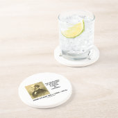 John Stuart kan nuttig zijn voor een opiniepeiling Zandsteen Onderzetter (Zijkant)