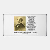 John Stuart Mill Freedom Pursuing Own Good Own Way Bureaumat (Voorkant)