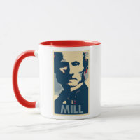John Stuart Mill Poster Political Parody
