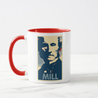 John Stuart Mill Poster Political Parody Mok