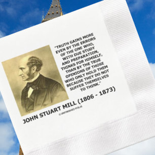 John Stuart Mill Truth verzamelt meer offerte Servet