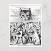 John Tenniel Cheshire Cat uit Alice in Wonderland Briefkaart (Voorkant)