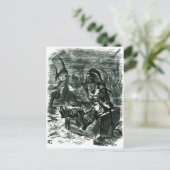John Tenniel: Davy Jones Locker Briefkaart (Staand voorkant)