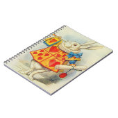 John Tenniel | Witte konijn Notitieboek (Linkerzijde)