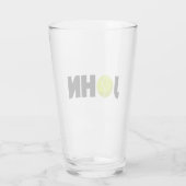 John Tennis Glas (Achterkant)
