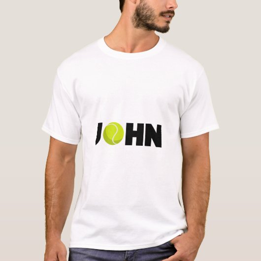 John Tennis T-shirt (Voorkant)