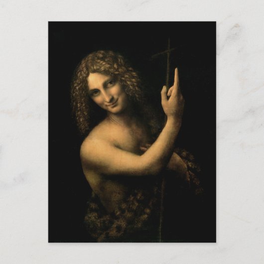 John the Baptist, 1513-16 Briefkaart (Voorkant)