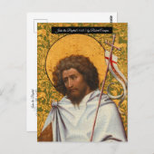 John the Baptist Briefkaart (Voorkant / Achterkant)