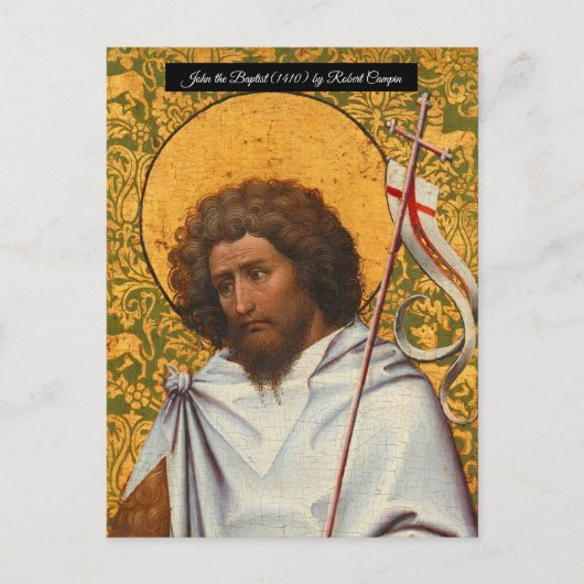 John the Baptist Briefkaart (Voorkant)