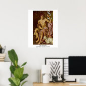 John The Baptist by Bartolome Gonzalez Y Serrano Poster (Thuiskantoor)