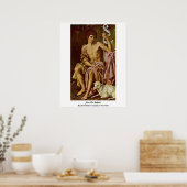 John The Baptist by Bartolome Gonzalez Y Serrano Poster (Keuken)