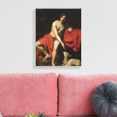 John the Baptist Canvas Afdruk (Insitu (Woonkamer))