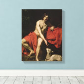 John the Baptist Canvas Afdruk (Insitu (Houten vloer))