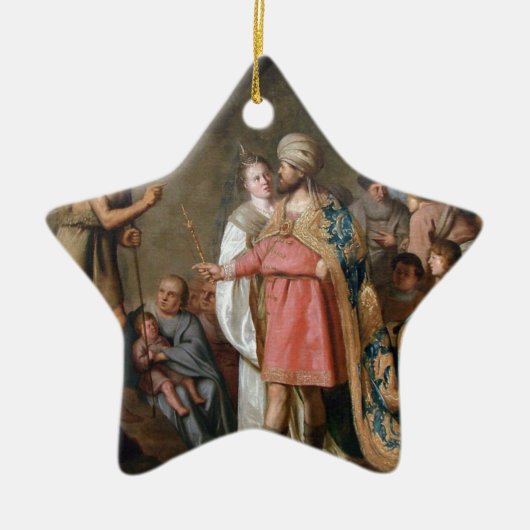 John the Baptist Preaching Keramisch Ornament (Voorkant)